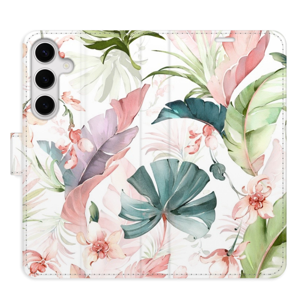 Flipové puzdro iSaprio - Flower Pattern 07 - Samsung Galaxy S24+