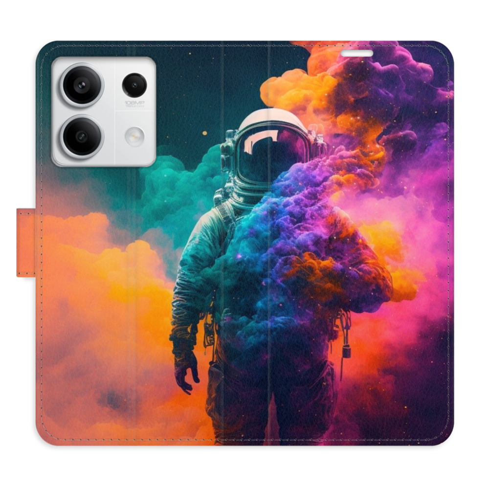Flipové puzdro iSaprio - Astronaut in Colours 02 - Xiaomi Redmi Note 13 5G