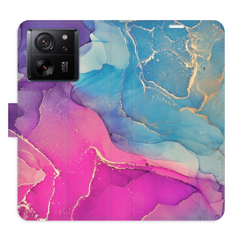 Flipové puzdro iSaprio - Colour Marble 02 - Xiaomi 13T / 13T Pro