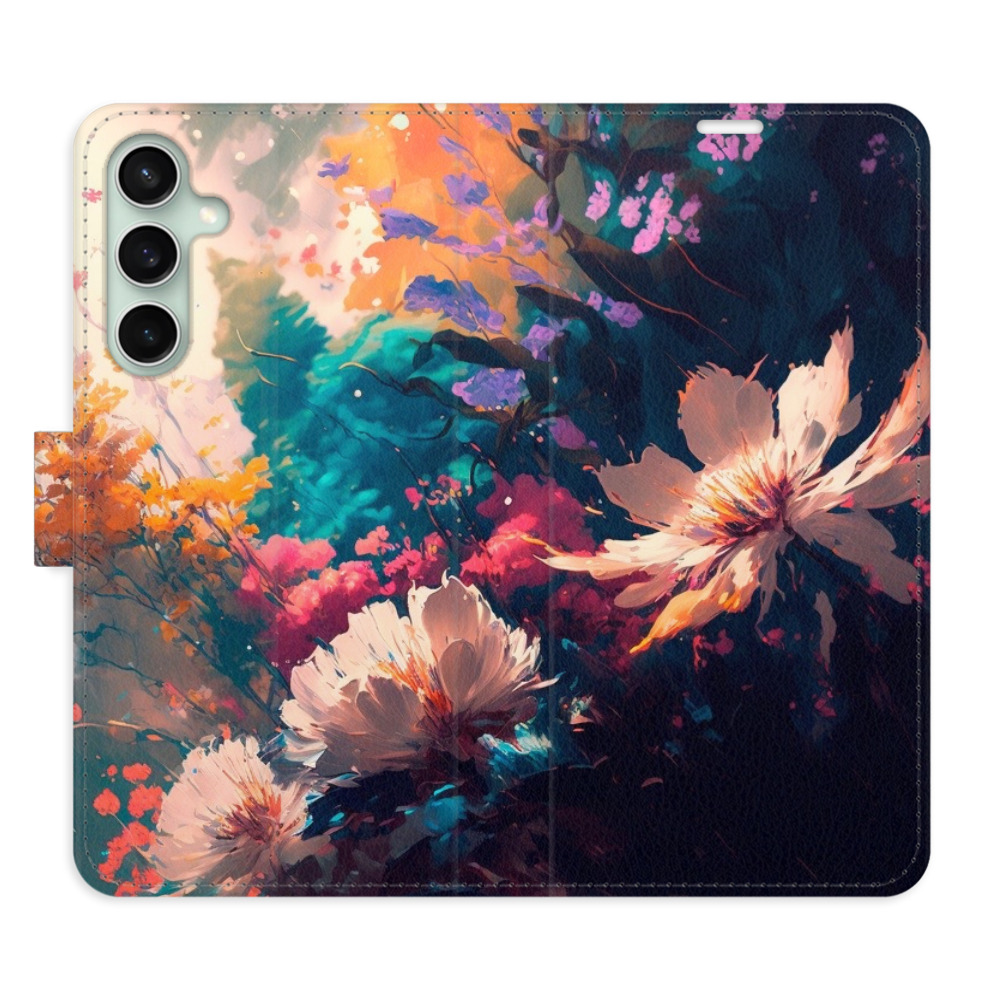 Flipové puzdro iSaprio - Spring Flowers - Samsung Galaxy S23 FE
