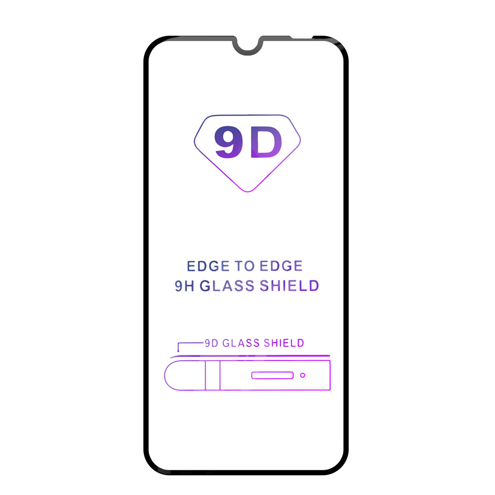 Tvrdené sklo iSaprio 9D BLACK pre Huawei P30 Lite