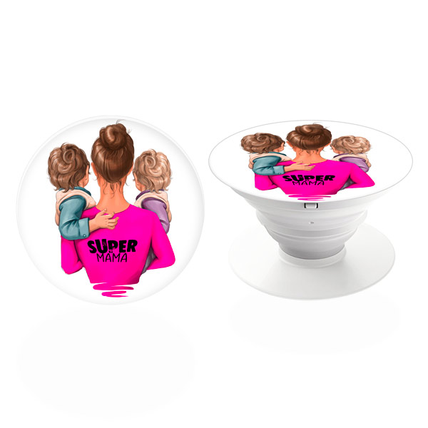 PopSocket iSaprio – Super Mama - Two Boys – držiak na mobil