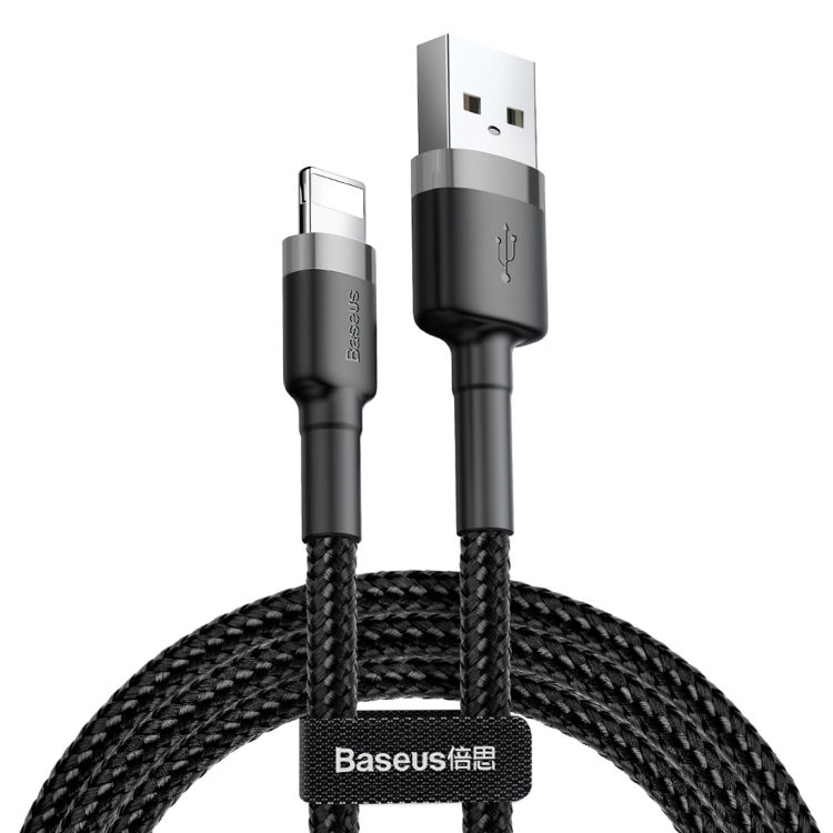 E-shop Nabíjací a dátový odolný kábel Baseus USB na Lightning pre iPhone, iPad – 2.4A, 1m